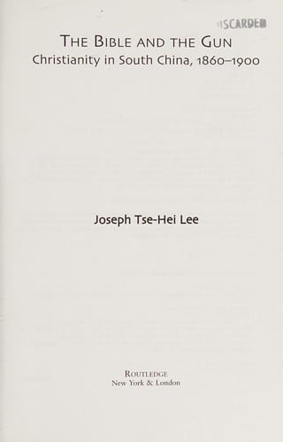 The Bible and the gun