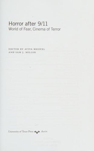 Horror after 9/11