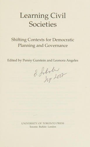 Learning civil societies