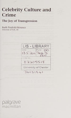 Celebrity culture and crime