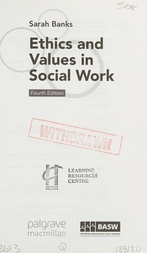 Ethics and values in social work