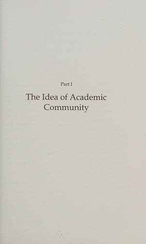 Academic community