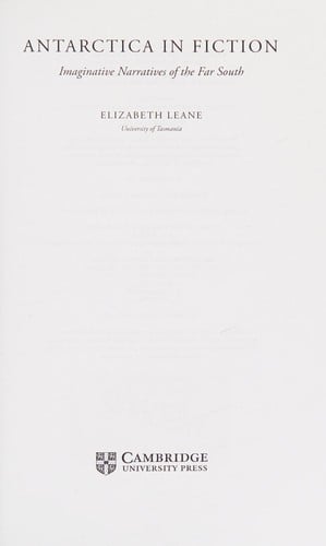 Antarctica in fiction