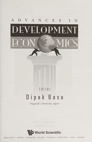 Advances in development economics