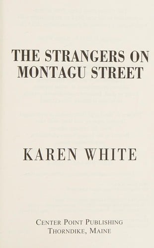 The strangers on Montagu Street