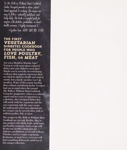 The with or without meat cookbook