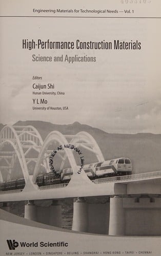 High-performance construction materials