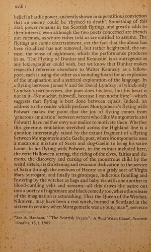 Scottish satirical verse