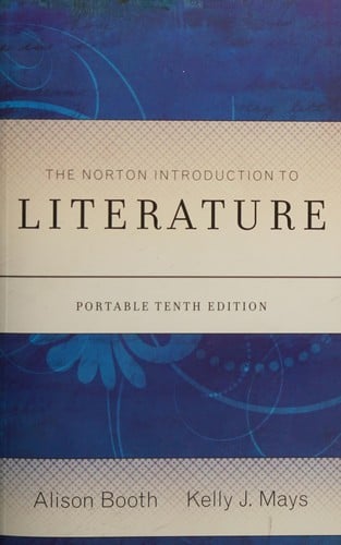 The Norton Introduction to Literature--Portable tenth edition
