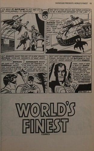 Showcase presents World's finest