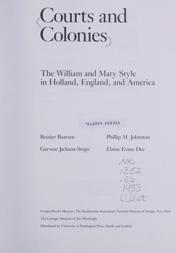 Courts and colonies