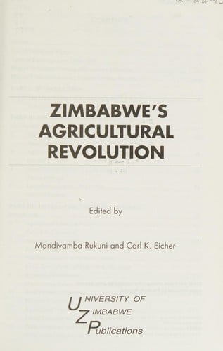 Zimbabwe's agricultural revolution