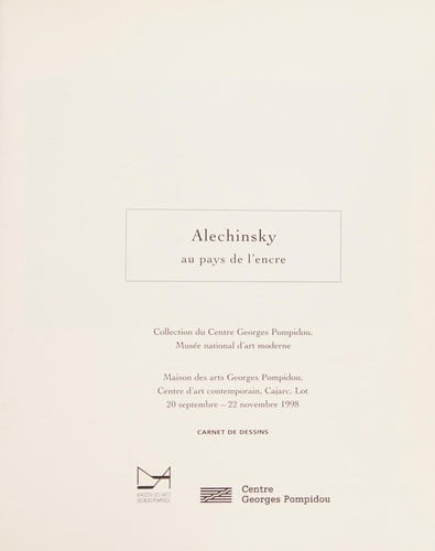 Alechinsky au pays de l'encre