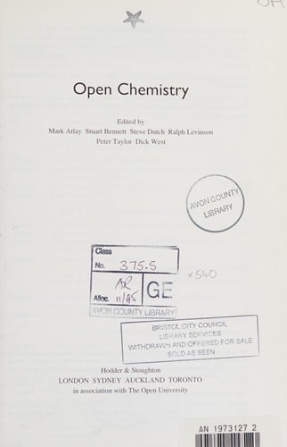 Open chemistry