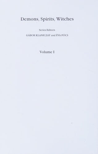 Demons, spirits, witches