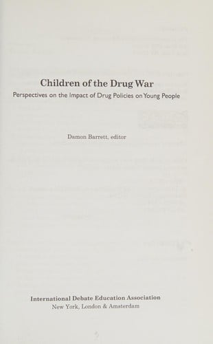 Children of the drug war