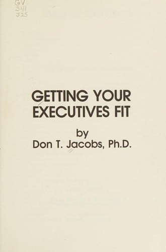 Getting your executives fit