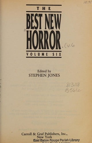 The Best new horror