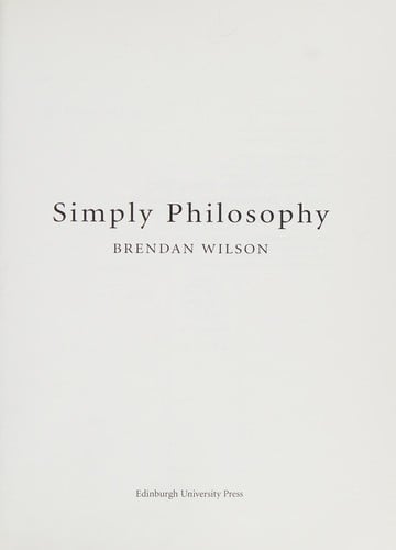 SIMPLY PHILOSOPHY