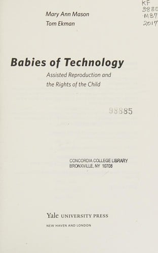 Babies of technology
