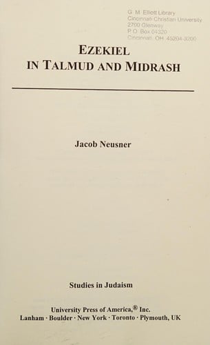Ezekiel in Talmud and Midrash