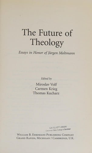 The future of theology