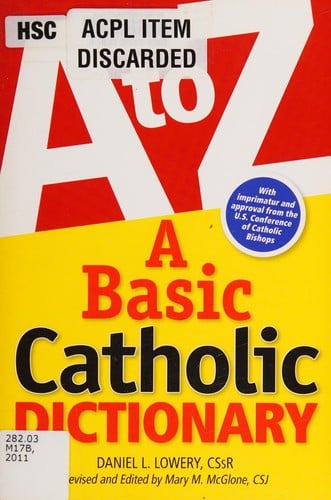 A basic Catholic dictionary