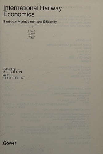 International railway economics