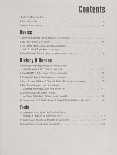 How to play rock guitar