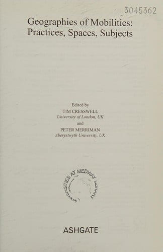 Geographies of mobilities