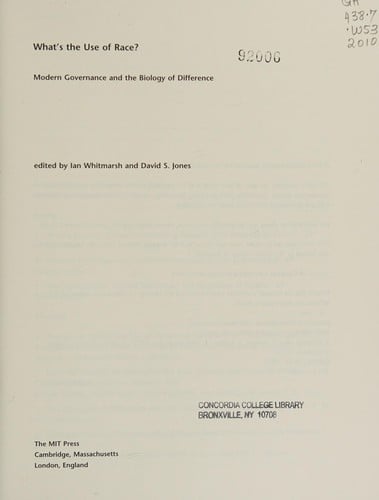 What's the use of race?