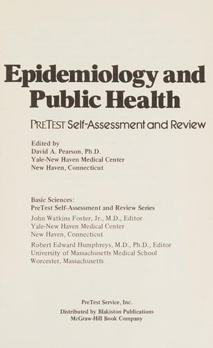 Epidemiology and public health