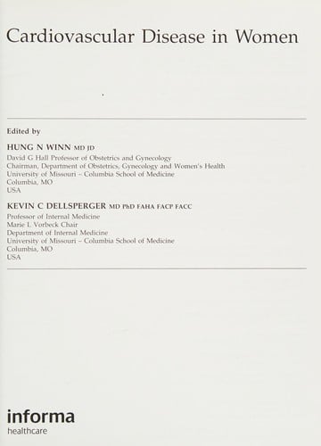 Cardiovascular disease in women