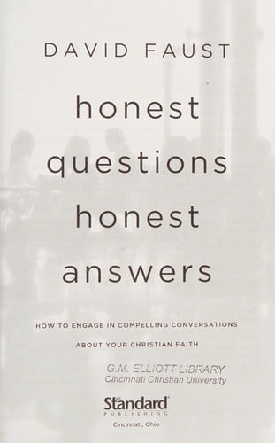 Honest questions, honest answers