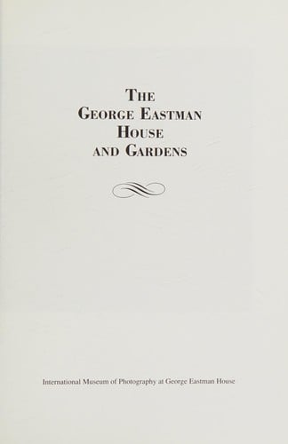 The George Eastman House and gardens