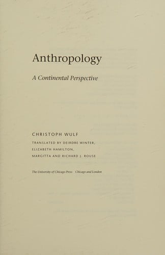 Anthropology
