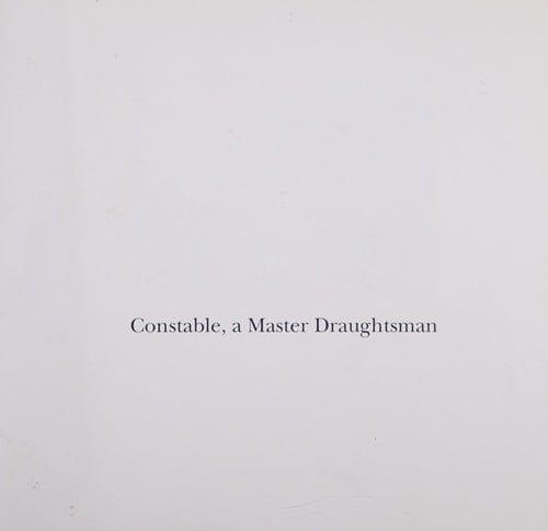 Constable, a master draughtsman