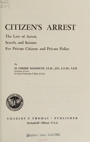 Citizen's arrest