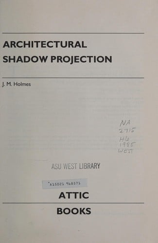 Architectural shadow projection