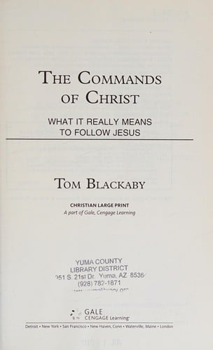 The commands of Christ