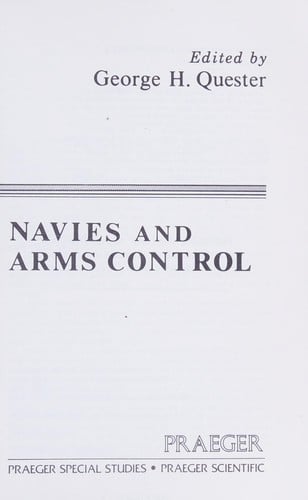 Navies and arms control
