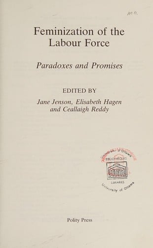 Feminization of the labour force