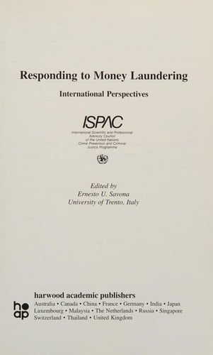Responding to money laundering