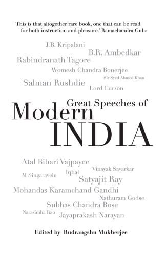 Great speeches of modern India