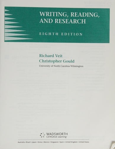 Writing, reading, and research