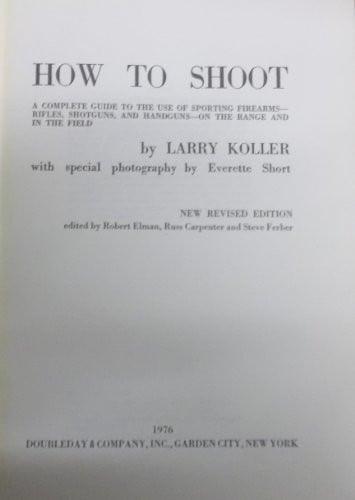 How to shoot