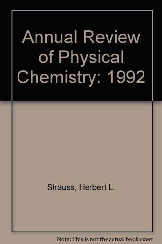 Annual review of physical chemistry
