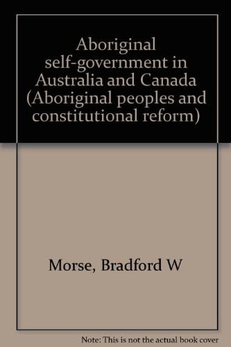 Aboriginal self-government in Australia and Canada