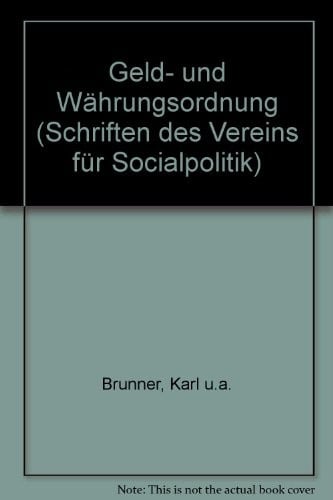 Geld- und Währungsordnung