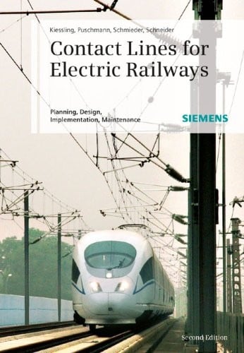 Contact lines for electric railways
